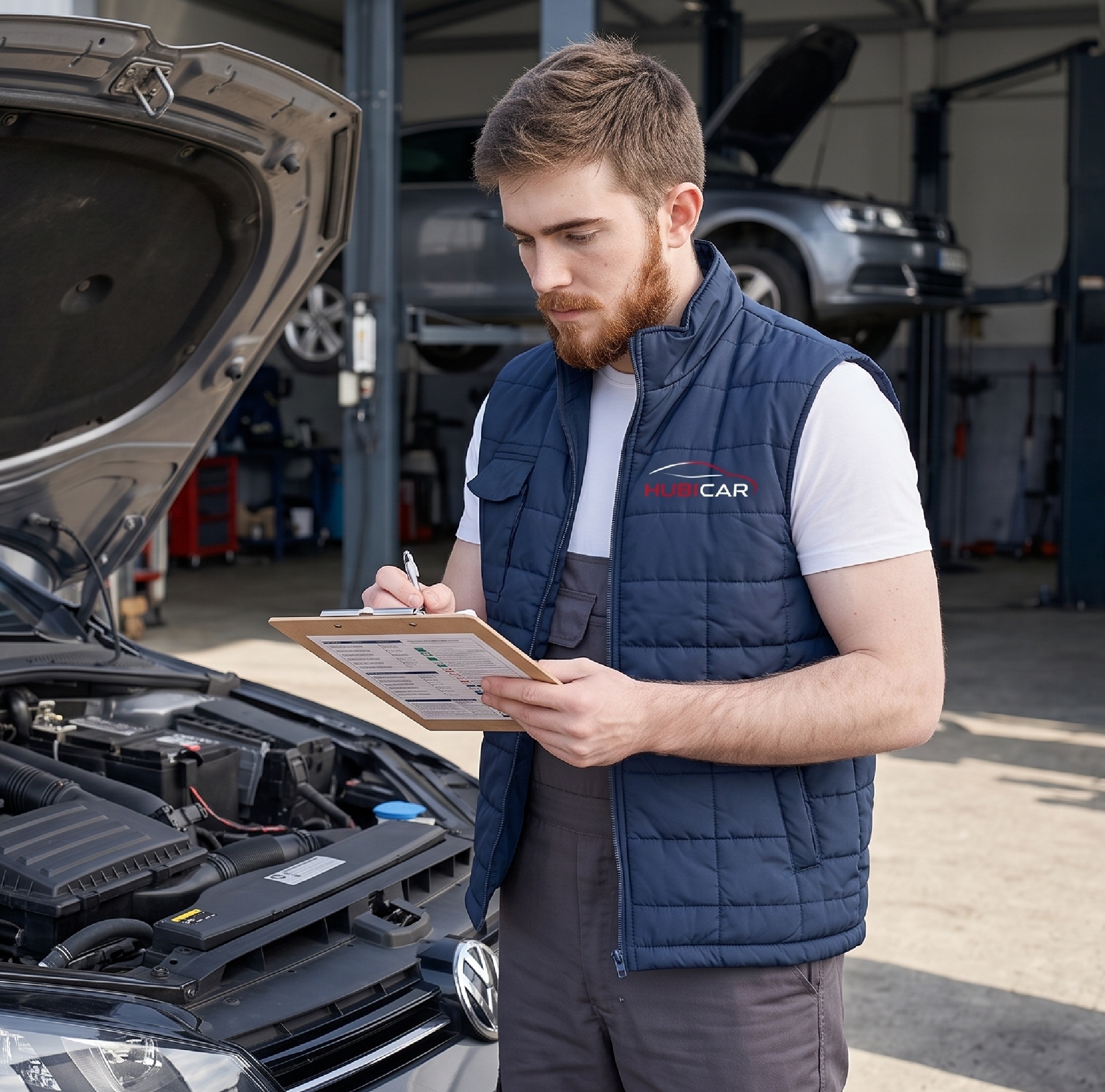Hubicar APK keuring aan een auto